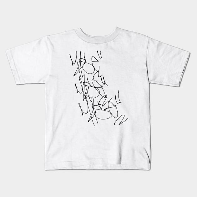 Throw Up Kids T-Shirt by MASE